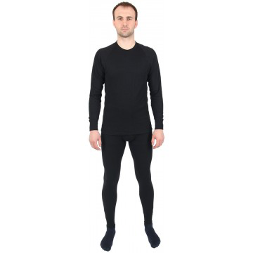 Men's thermal underwear Helios Tex Thermo Sport set black