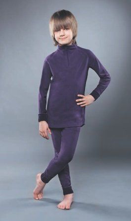 Guahoo children's thermal underwear set: turtleneck + leggings (702 Z/DVT / 702 P/DVT)